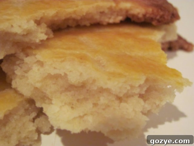 Dorie Greenspan's Salted Butter Break-Ups on a plate, showing the golden-brown edges and rustic texture.