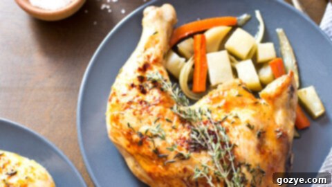 Roasted Chicken Quarters