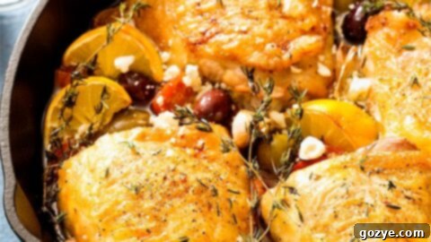 Mediterranean Chicken Thighs
