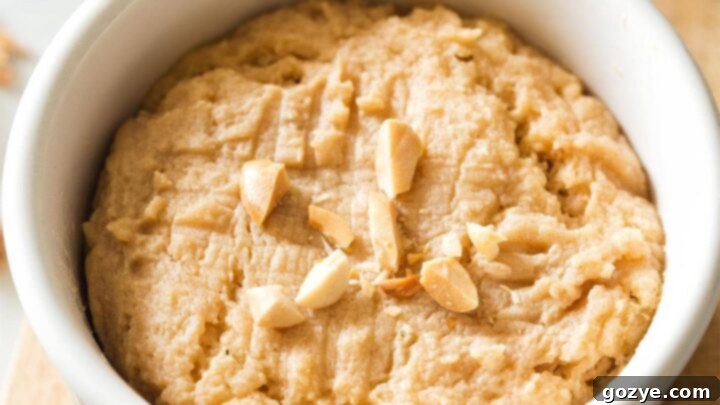 Microwave Peanut Butter Cookie