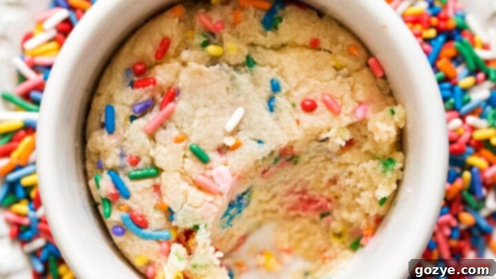 Microwave Sugar Cookie