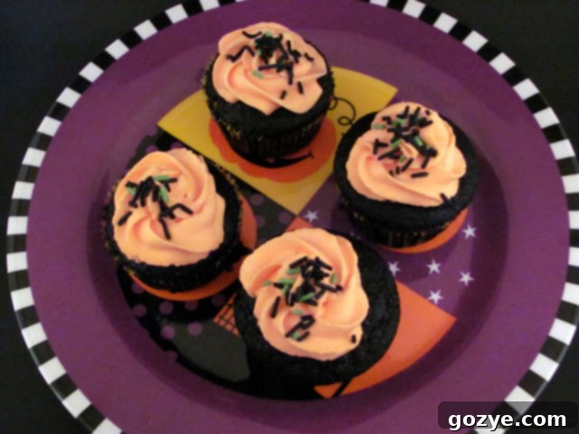 Black Velvet Cupcakes served at work