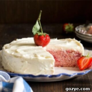 Mini Strawberry Cake 6 Small 6 Inch Strawberry Cake made from scratch using fresh strawberries. No cake mix and no strawberry jello!