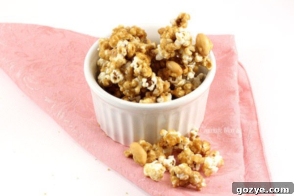 Golden Caramel Crunch 4 Homemade Caramel Popcorn recipe