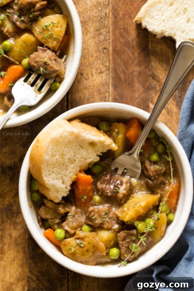 Instant Pot Beef Stew For Two