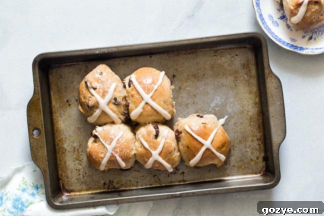 Easter Hot Cross Buns Small Batch
