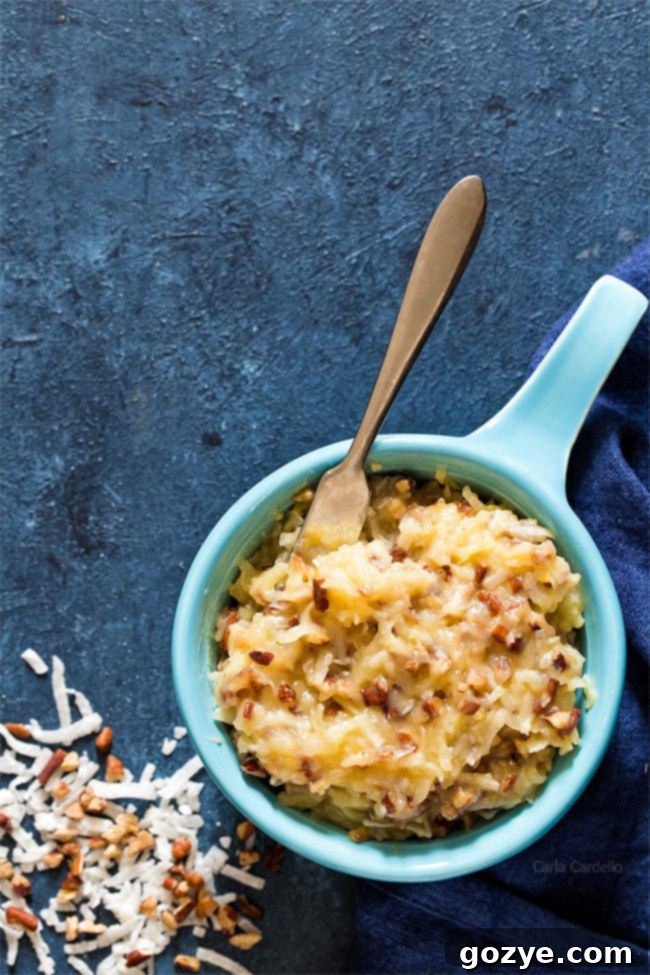 Small Batch German Chocolate Cake Frosting