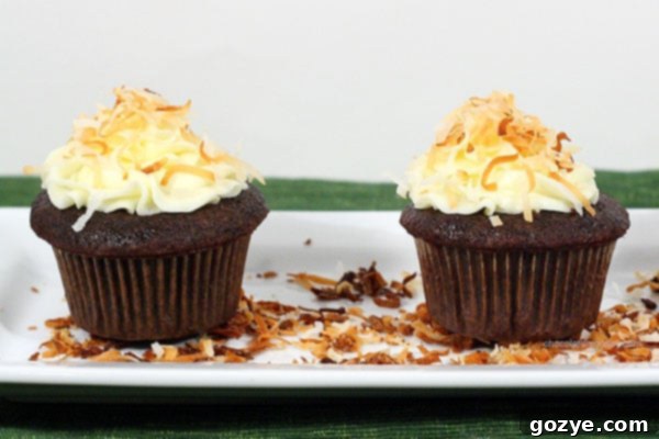 From-Scratch Chocolate Coconut Cupcakes for a Baking Competition, a challenging yet rewarding experience