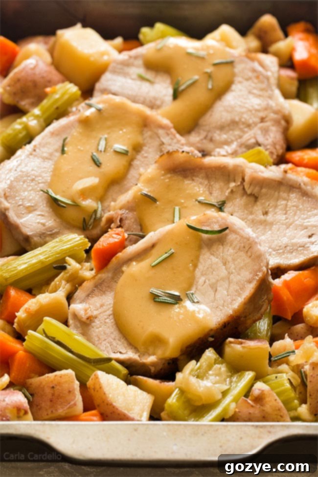 Pork Roast Dinner For Two