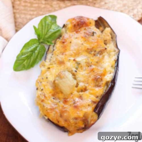 Twice Baked Eggplant Recipe
