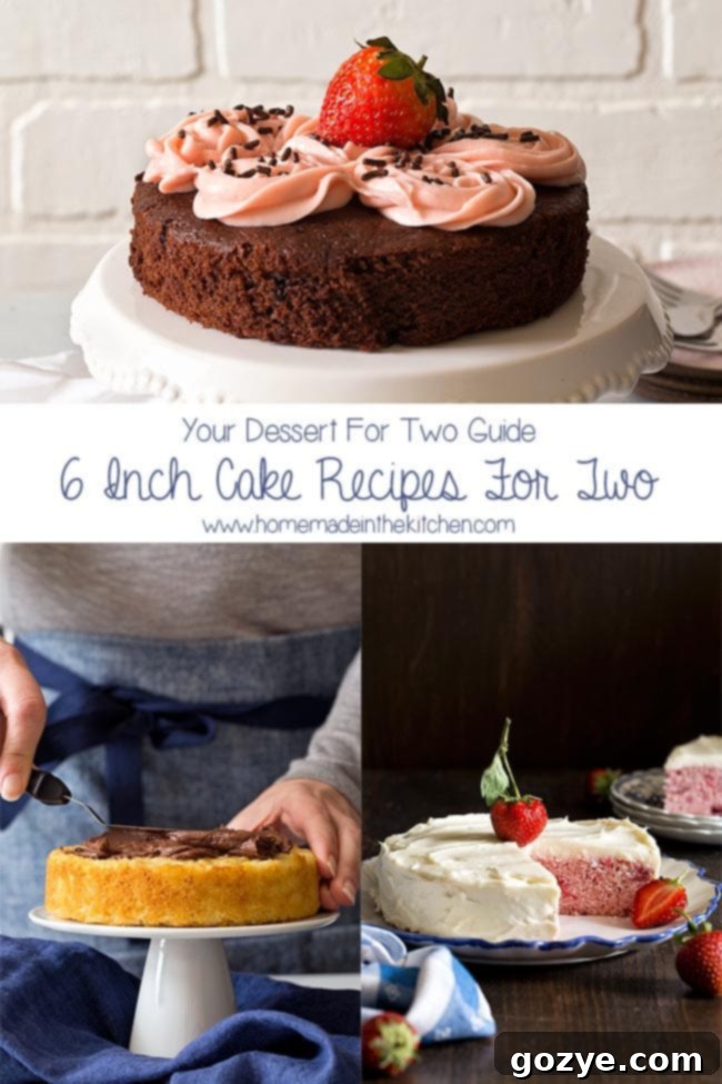 Collage of small cakes featuring various flavors and frostings, perfect for a intimate celebration.