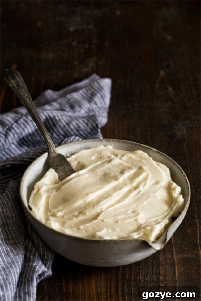 Small Batch Cream Cheese Frosting perfect for 6 cupcakes or a 6 inch cake