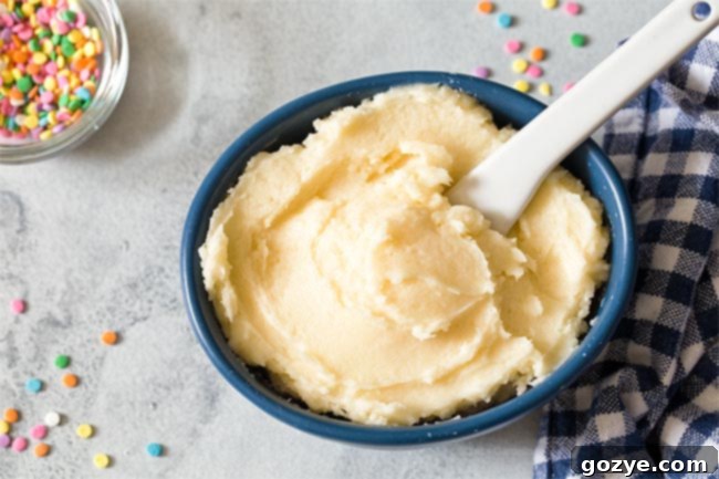 Small Batch Vanilla Buttercream Frosting