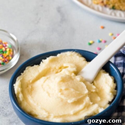 Small Batch Buttercream Frosting makes enough to frost 6 cupcakes or one 6 inch cake.