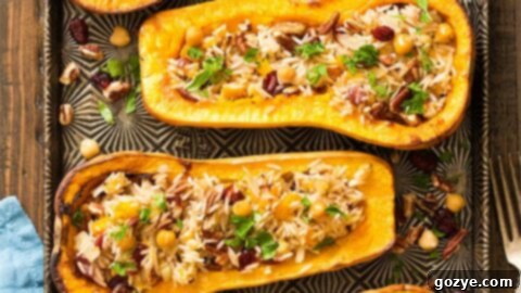 Stuffed Butternut Squash