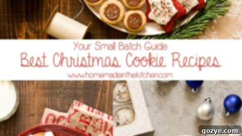 Best Small Batch Christmas Cookie Recipes