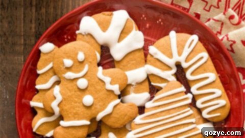 Small Batch Gingerbread Cookies with Eggless Royal Icing
