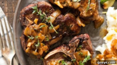 Lamb Chop Dinner