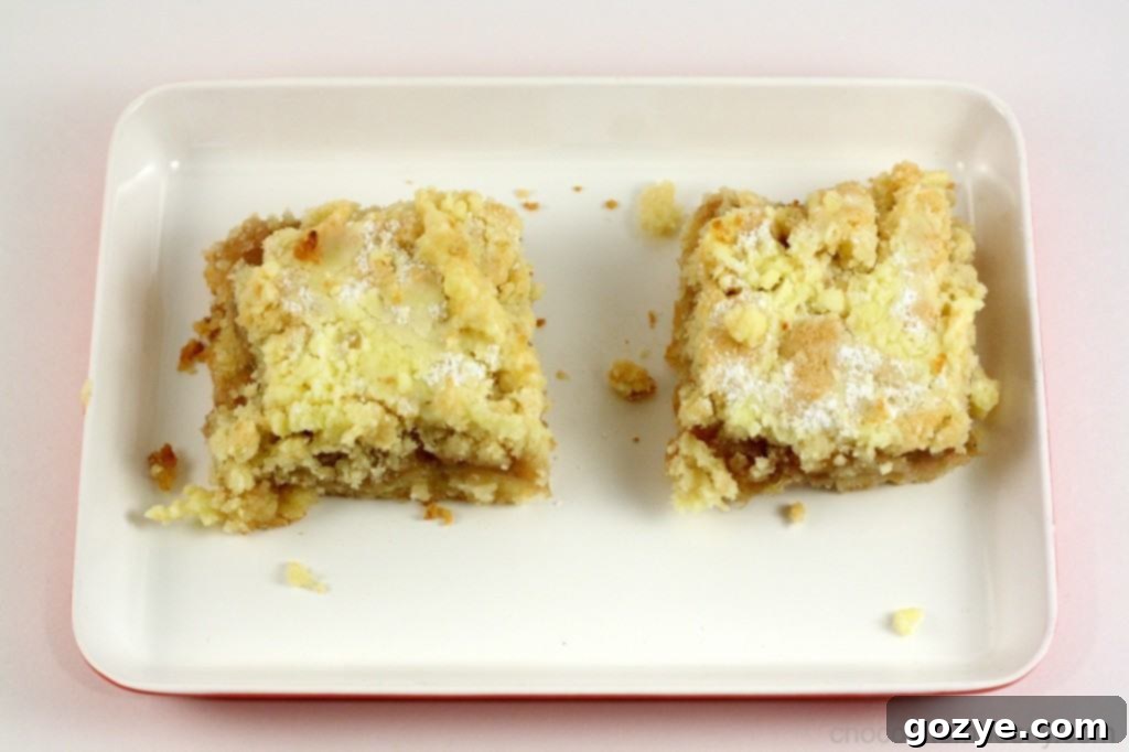 Platter of cut Hungarian Shortbread bars, ready to be served