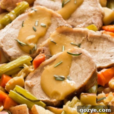 Succulent Pork Roast 6 Pork Loin Roast Dinner For Two in the oven