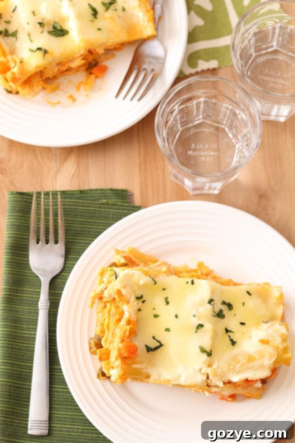 Buffalo Chicken Lasagna For Two with buffalo chicken dip flavors
