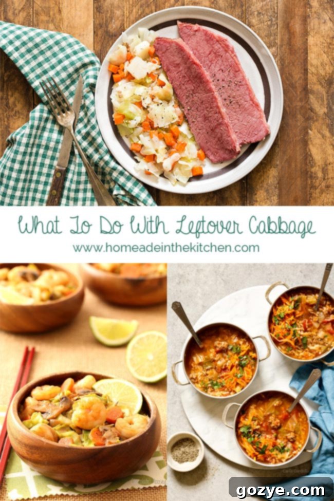 What To Do With Leftover Cabbage
