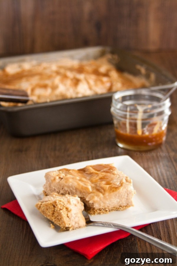 No Bake Apple Butter Cheesecake