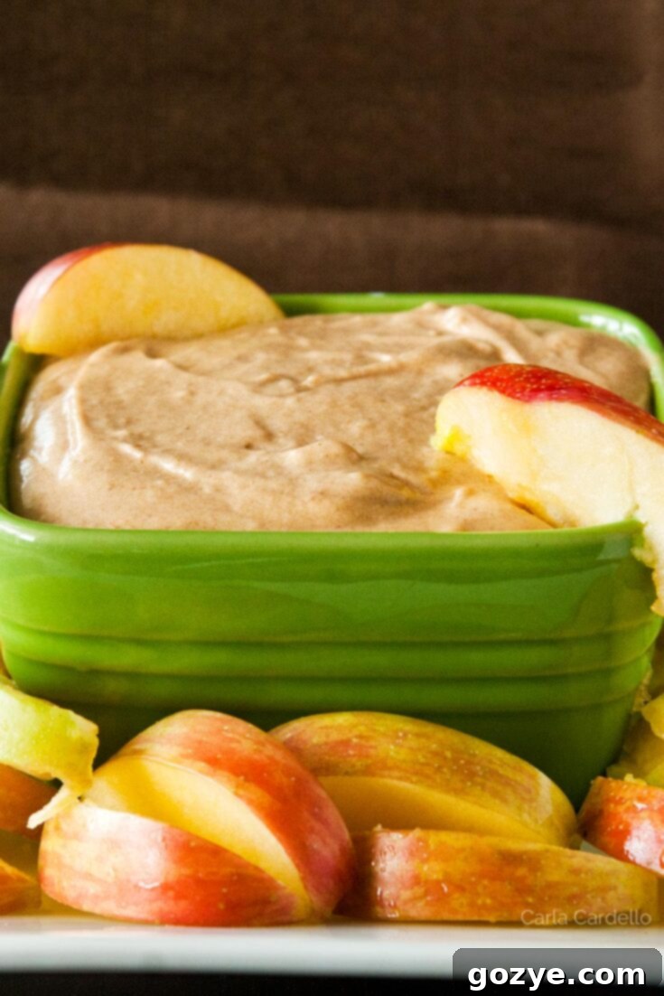 Caramel Apple Cheesecake Dip