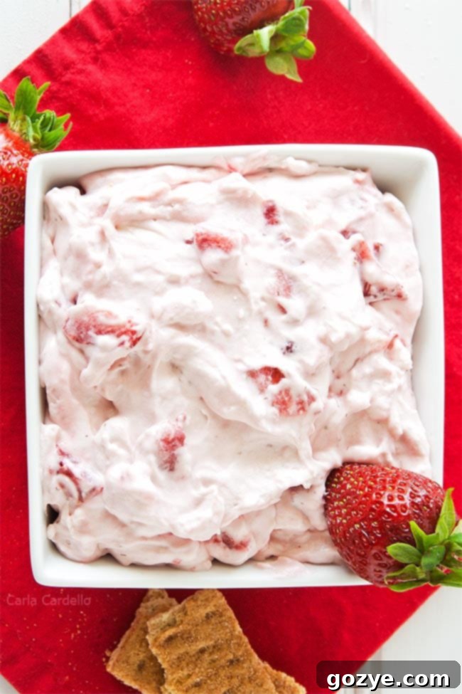 Strawberry Cheesecake Dip