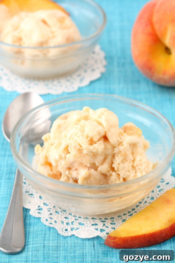 Peach Ice Cream