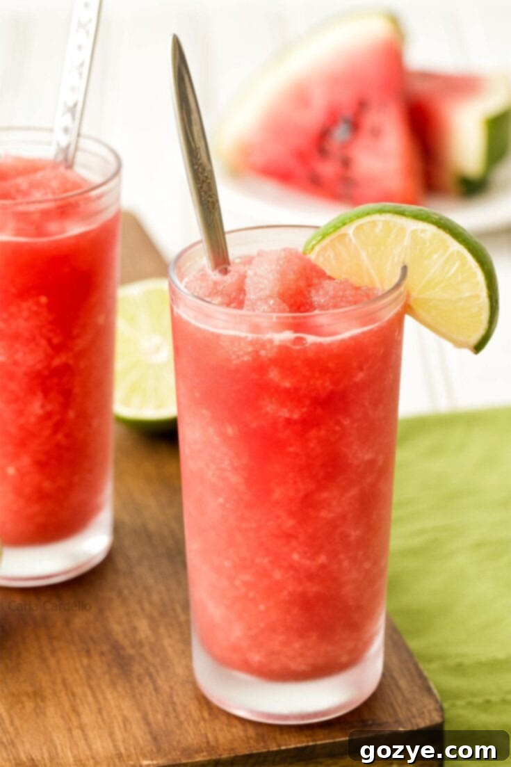 Watermelon Slushie