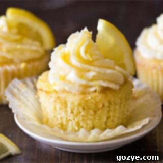 Lemon Cupcakes (Small Batch)