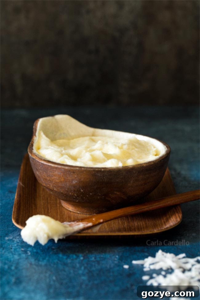 Finished Coconut Frosting, creamy and delicious, ready for use