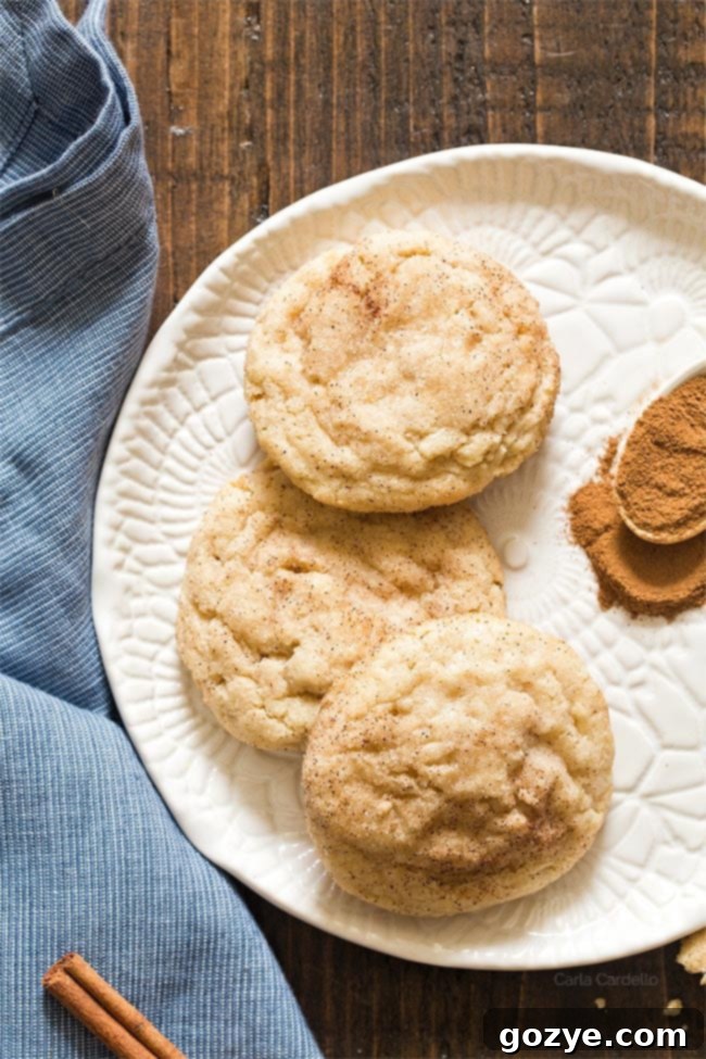 Small Batch Snickerdoodles without cream of tartar, using one yolk
