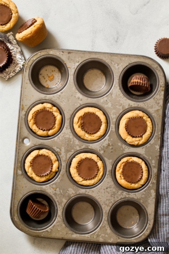 Peanut Butter Cookie Cups recipe for one egg yolk