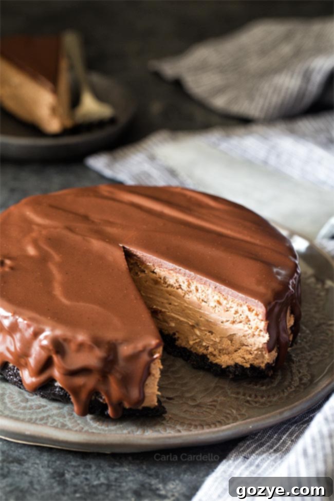Small Chocolate Cheesecake recipe