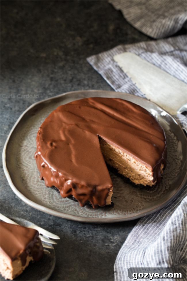 6 Inch Chocolate Cheesecake recipe