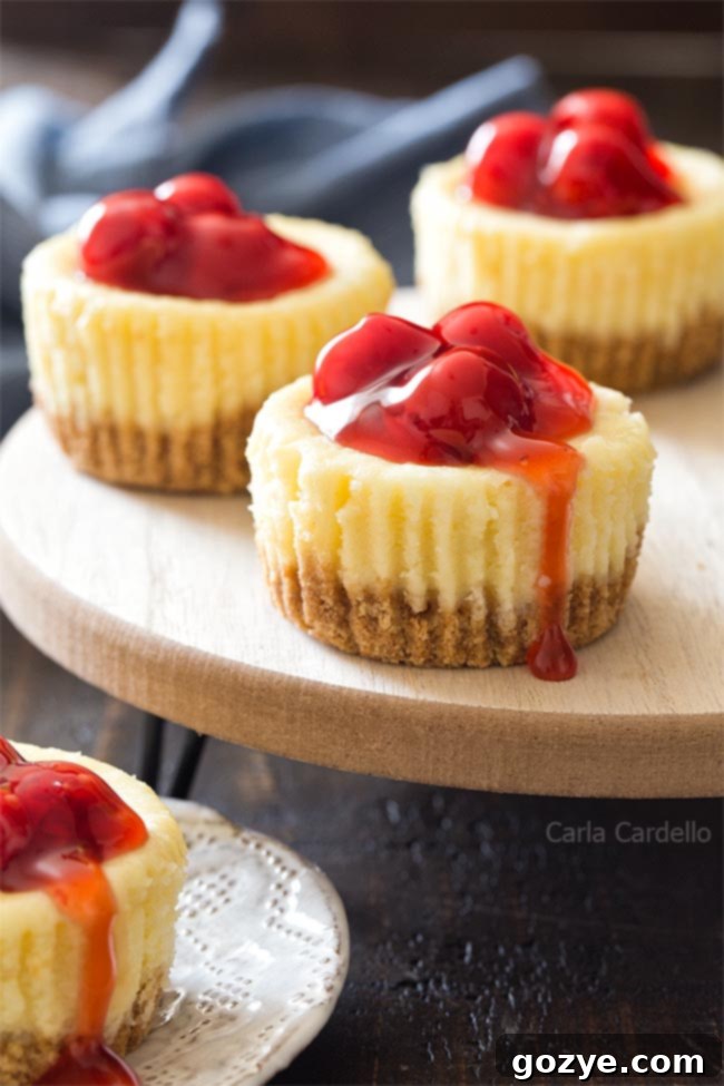 Mini Cheesecakes (Small Batch)