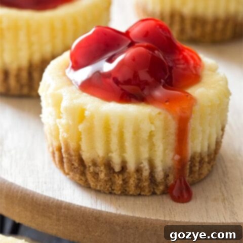 Small Batch Mini Cheesecakes