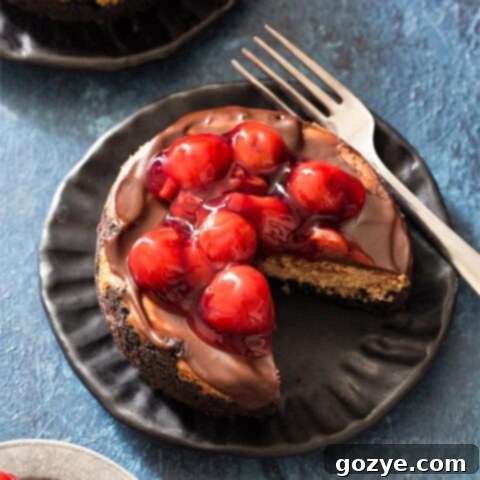 4 Inch Chocolate Cheesecake recipe