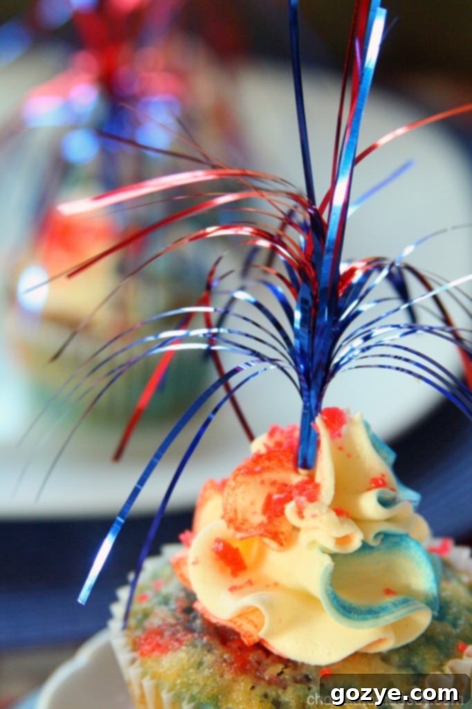 A packet of Pop Rocks candy, ready to be added to Firecracker Cupcakes.