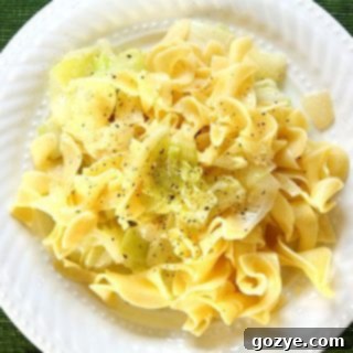 Haluski (Cabbage and Noodles)