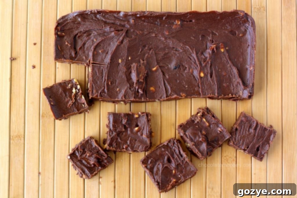 Easy Chocolate Peanut Butter Fudge