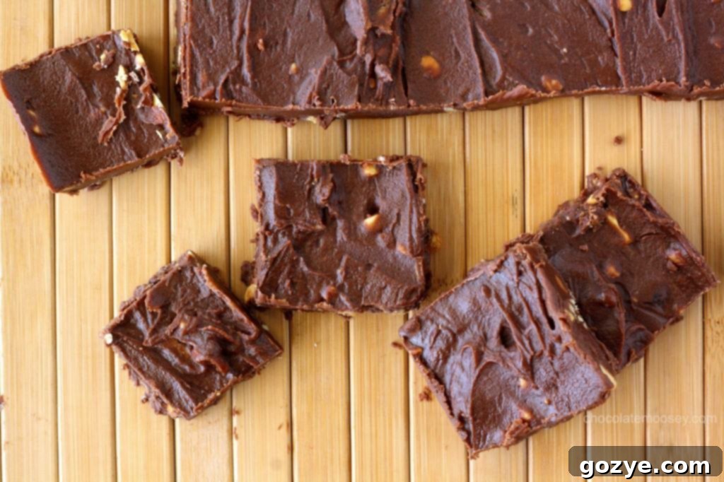 Easy Chocolate Peanut Butter Fudge