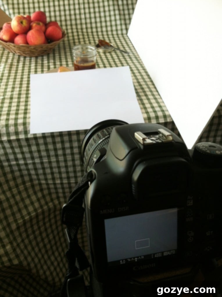 Setting Camera to Custom White Balance Mode