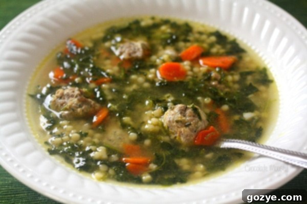 easy Italian Wedding Soup recipe