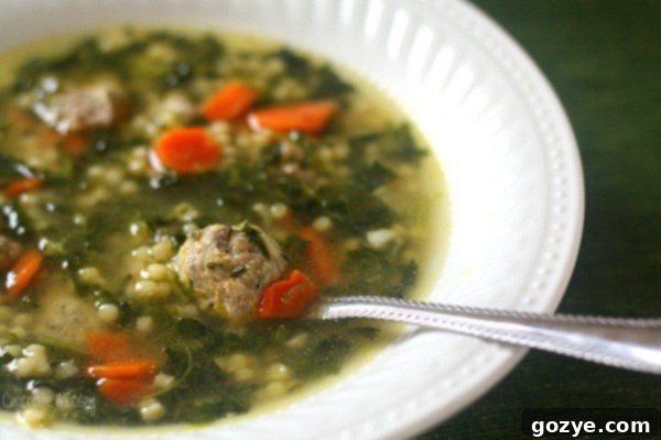 easy Italian Wedding Soup recipe