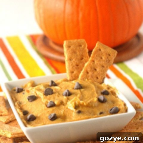 Pumpkin Chocolate Chip Cookie Dough Dip recipe image