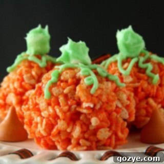 Three Halloween Rice Krispie Treats