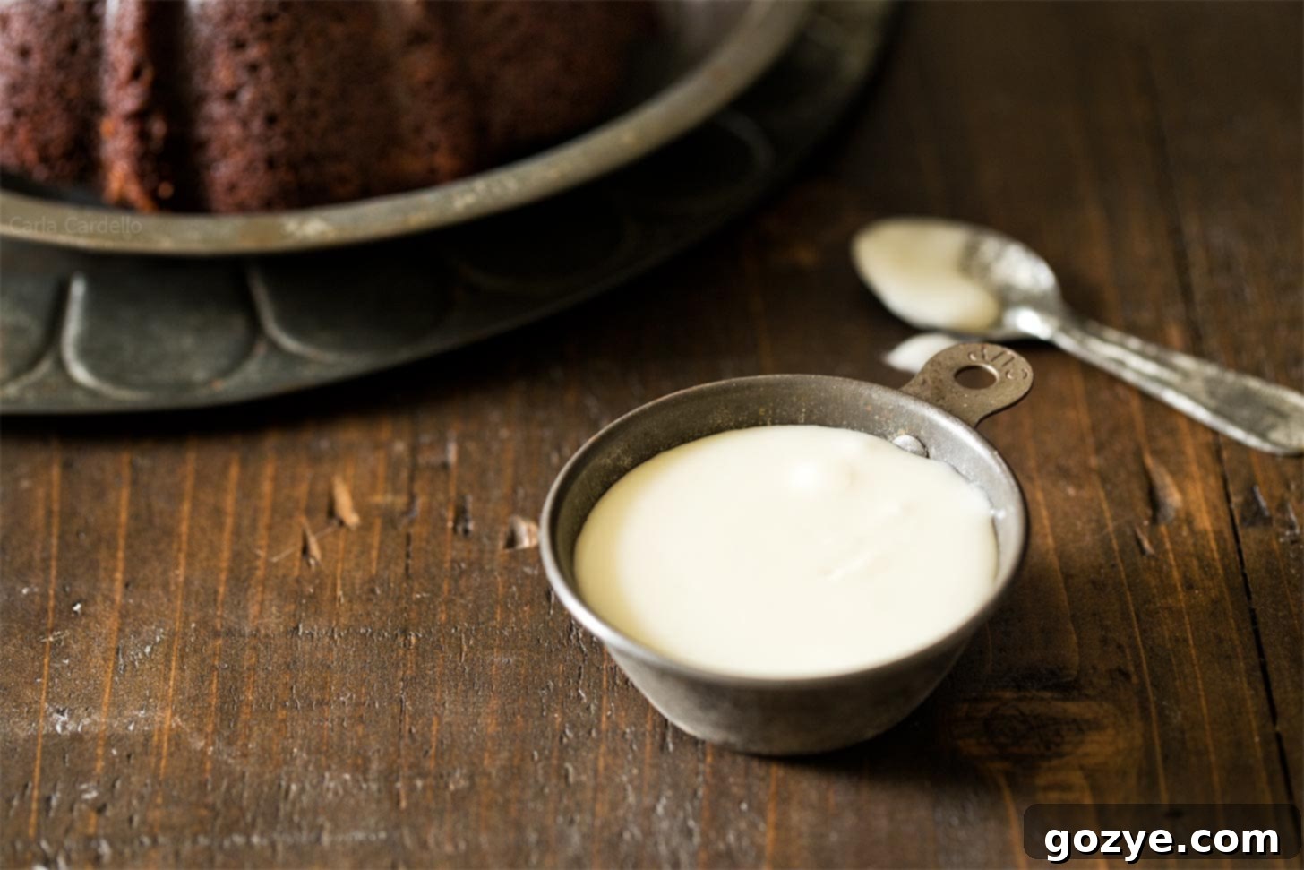 Vanilla Glaze in a cup